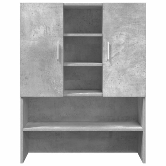 Wasmachinekast 70,5X25,5X90 Cm Betongrijs