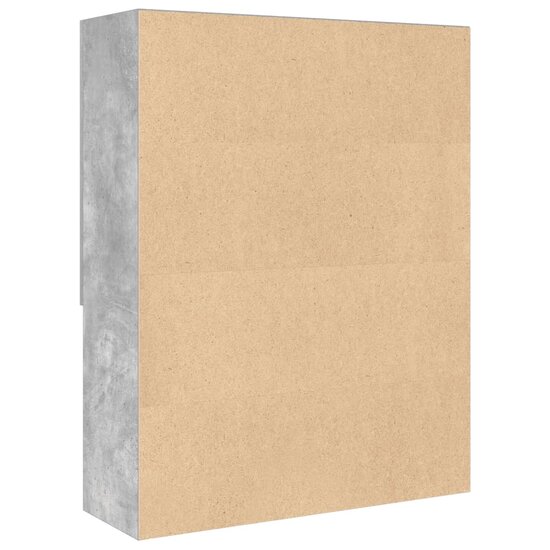 Wasmachinekast 70,5X25,5X90 Cm Betongrijs