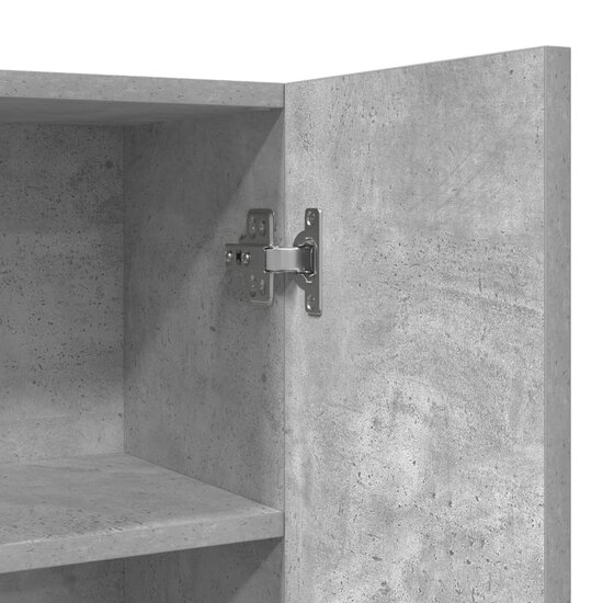 Wasmachinekast 70,5X25,5X90 Cm Betongrijs