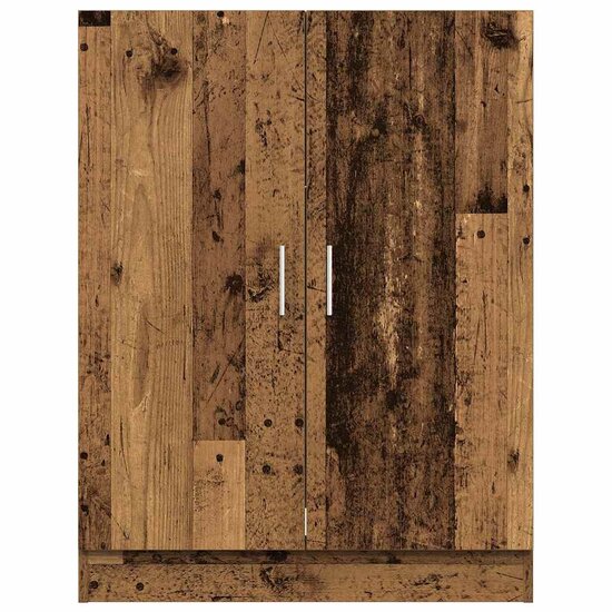 Wasmachinekast 70,5X71,5X91,5 Cm Kleurig Oud hout