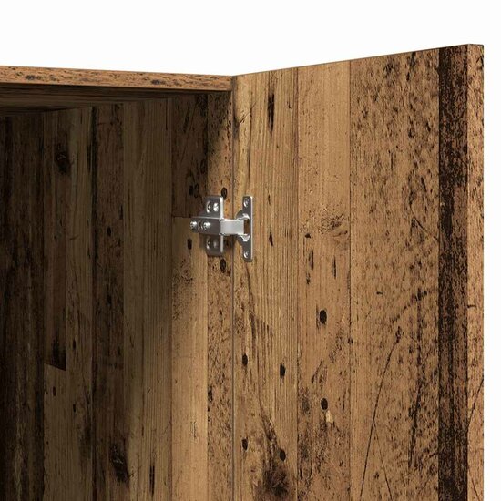 Wasmachinekast 70,5X71,5X91,5 Cm Kleurig Oud hout