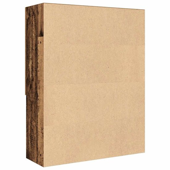Wasmachinekast 70,5X25,5X90 Cm Kleurig Oud hout