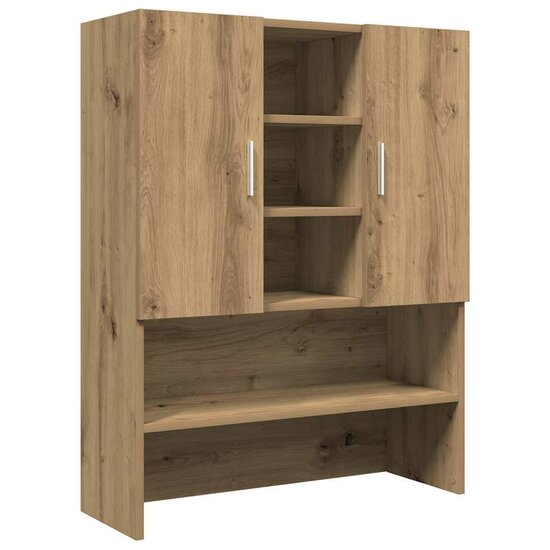 Wasmachinekast 70,5X25,5X90 Cm Artisanaal Eikenkleur artisanaal eikenkleurig