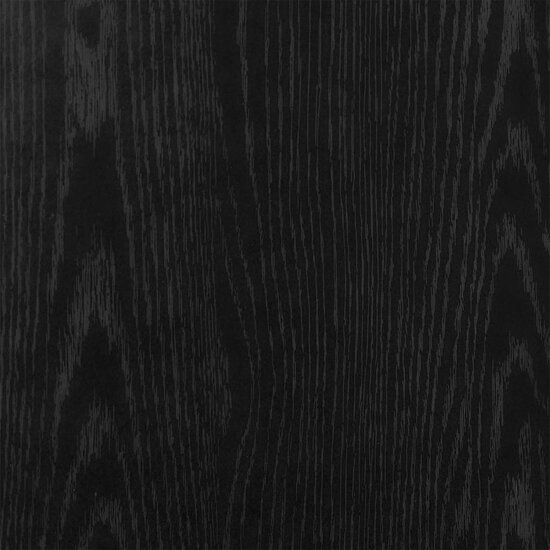 Wasmachinekast 64x25,5x190 cm zwart eikenkleur