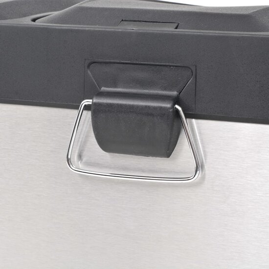 Pedaalemmer Voor Recycling 54 L Roestvrij Staal 3 x 18 l