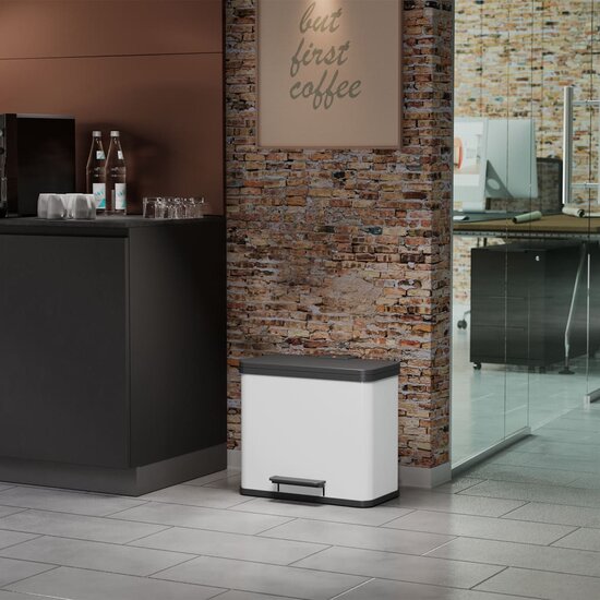 Pedaalemmer Oko Trio Plus maat L 3x9 L wit 0633-230