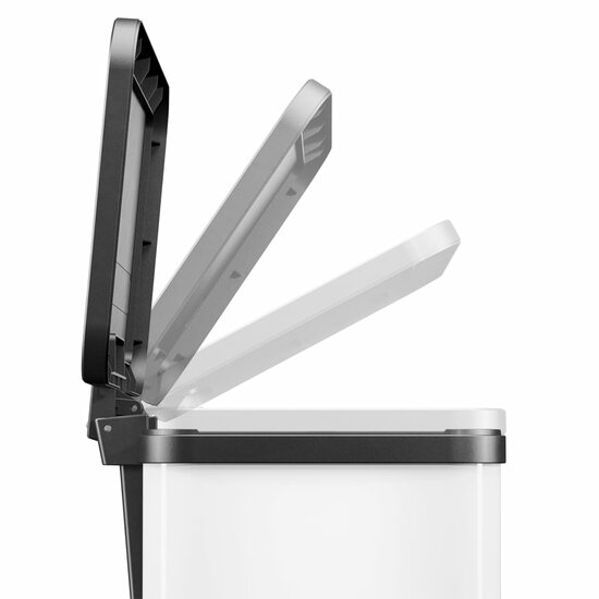 Pedaalemmer Oko Trio Plus maat L 3x9 L wit 0633-230
