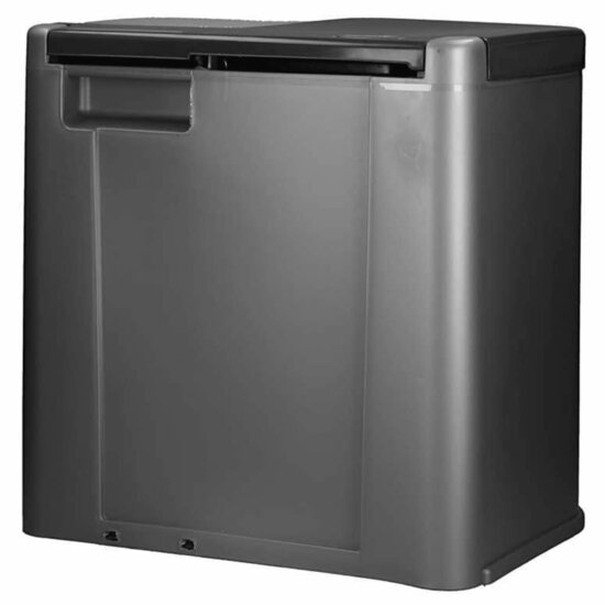 Pedaalemmer Deco met binnenemmers 15+6 L lichtgrijs