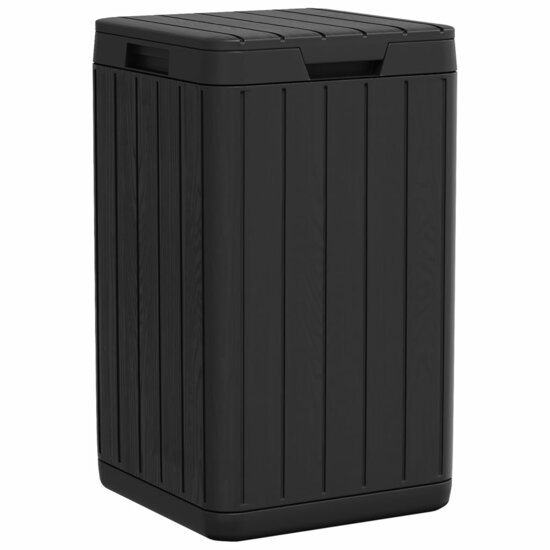 Tuinafvalbak 38X38X65 Cm Polypropeen Kleurig Antraciet