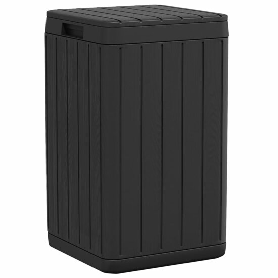 Tuinafvalbak 38X38X65 Cm Polypropeen Kleurig Antraciet