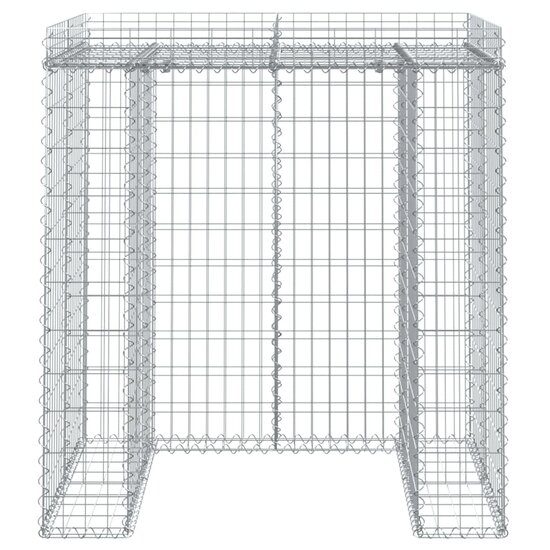 Schanskorf Voor Vuilnisbak 110X91X120 Cm Gegalvaniseerd Ijzer 1 container