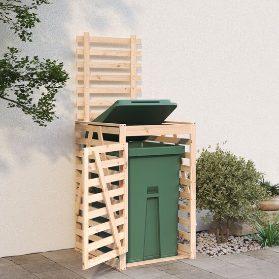 Containerberging 84X90X128,5 Cm Massief Grenenhout 84 x 90 x 128.5 cm Natuurlijk grenenhout