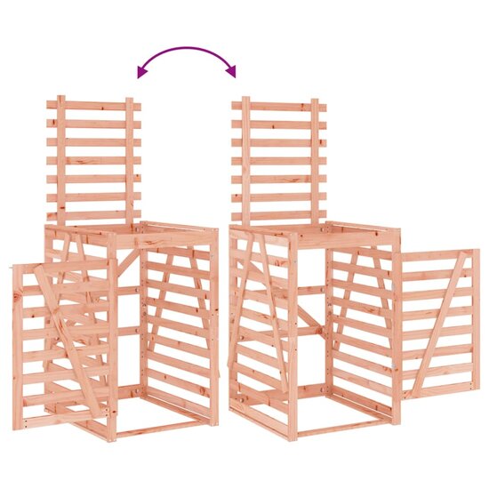 Containerberging 84x90x128,5 cm massief grenenhout douglas