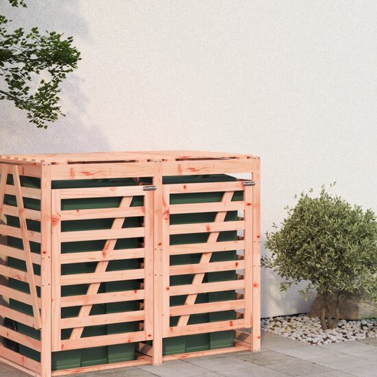 Containerberging Verlengstuk Massief Douglashout 78 x 91.5 x 128.5 cm Natuurlijk douglashout