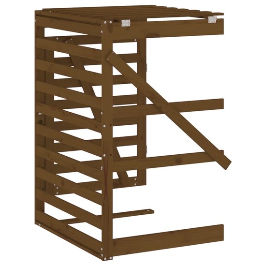 Containerberging Verlengstuk Massief Grenenhout Honingbruin 78 x 91.5 x 128.5 cm Honingbruin grenenhout