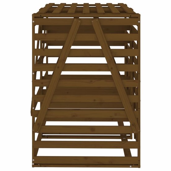 Containerberging Dubbel Massief Grenenhout Honingbruin Honingbruin grenenhout