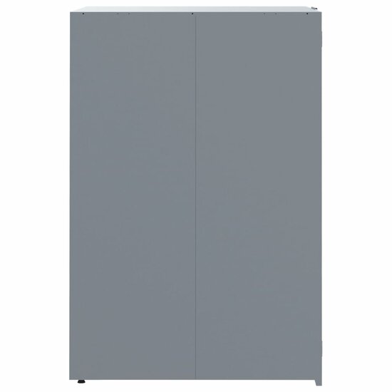 Containerberging voor 5 containers 345x79x117 cm staal grijs