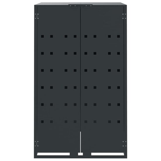 Containerberging 6 containers 414x79x117 cm staal antraciet