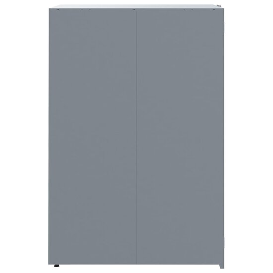 Containerberging Voor 1 Container 69X79X117 Cm Staal Grijs