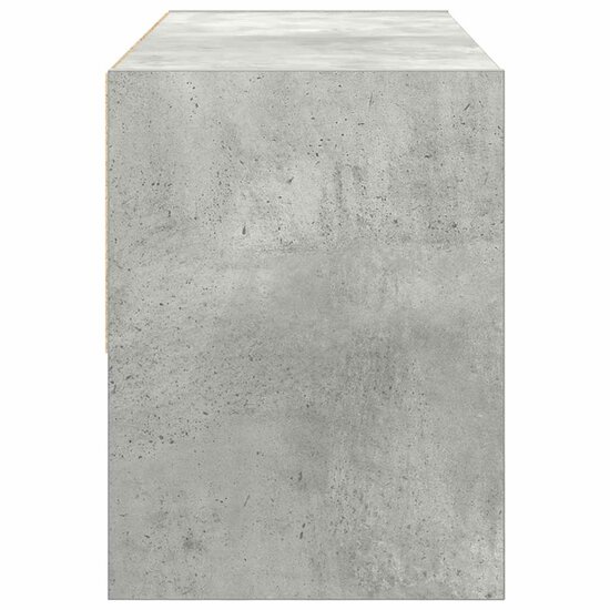 Schoenenrek stapelbaar 89,5x30x40 cm betongrijs