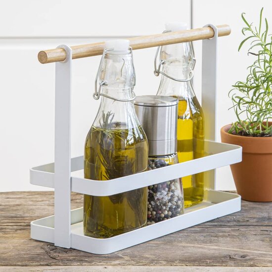 Keukenrek 30x10x20 cm wit