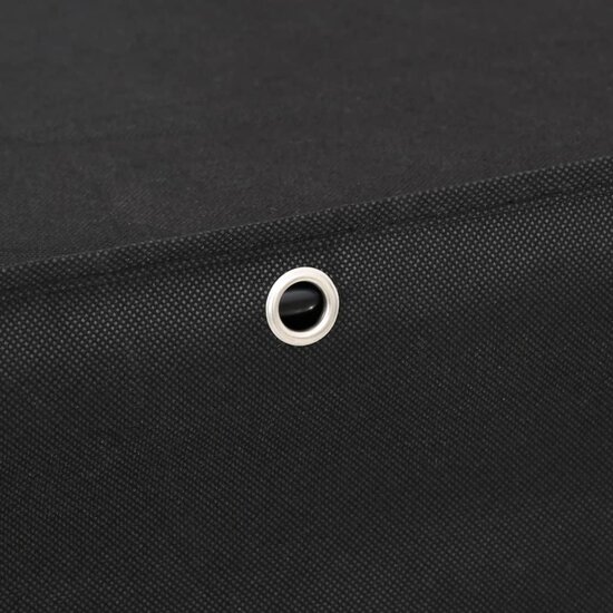 Schoenenkast 60x30x90 cm stof zwart