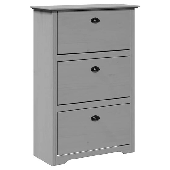 Schoenenrek Bodo 80X35X118 Cm Grijs