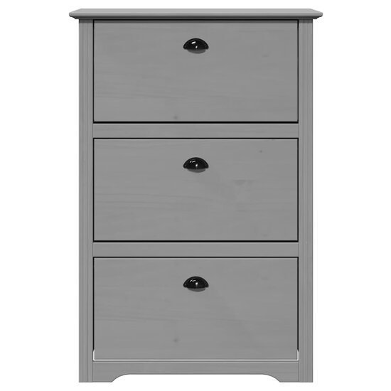 Schoenenrek Bodo 80X35X118 Cm Grijs