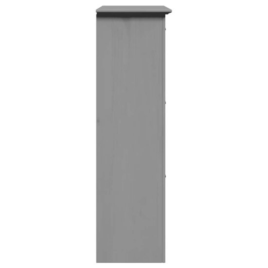 Schoenenrek Bodo 80X35X118 Cm Grijs