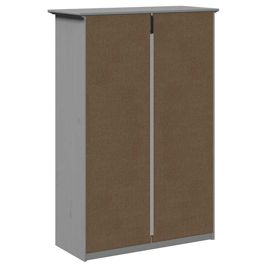 Schoenenrek Bodo 80X35X118 Cm Grijs
