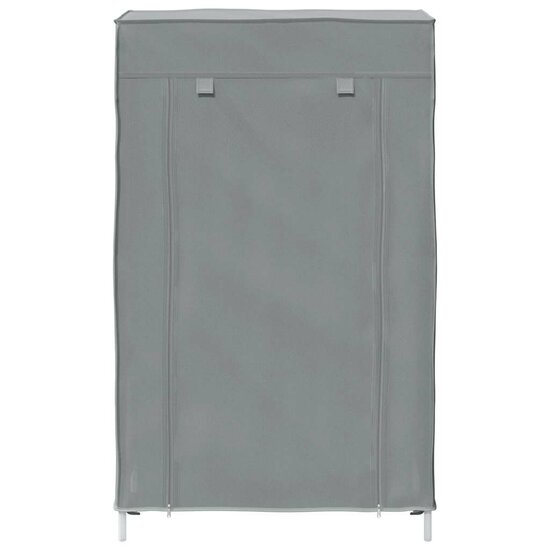 Schoenenkast 60,5X30X97 Cm Vliesvlies Grijs