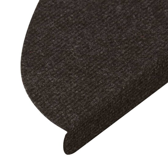 Trapmatten Zelfklevend 65X22,5X3,5 Cm 10 65 x 22.5 x 3.5 cm Zwart