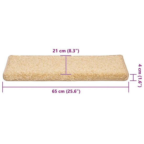 Trapmatten 30 Bruin
