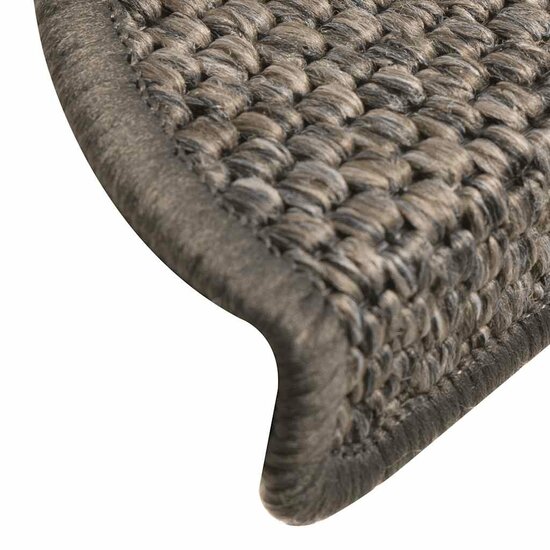 Trapmatten Zelfklevend Sisal-Look Bruin Beige 30 56 x 17 x 3 cm brown beige