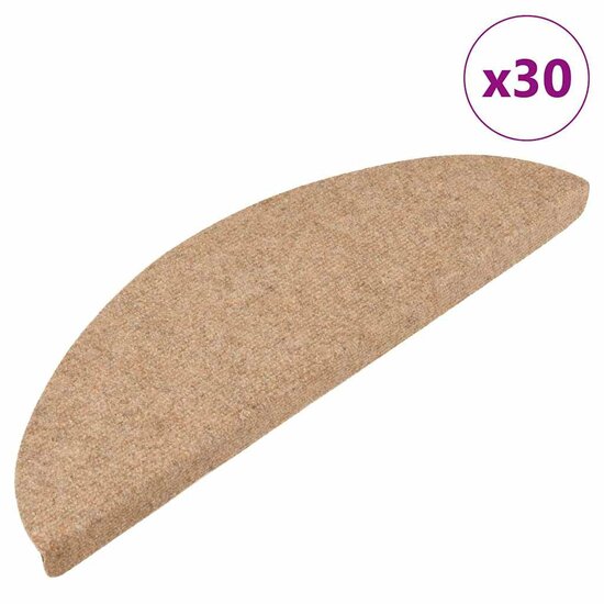 Trapmatten Zelfklevend 30 56 x 17 x 3 cm Beige