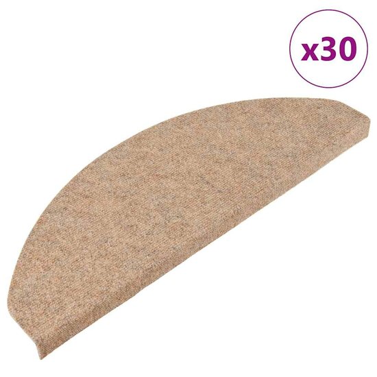 Trapmatten Zelfklevend 65X22,5X3,5 Cm 30 65 x 22.5 x 3.5 cm Beige