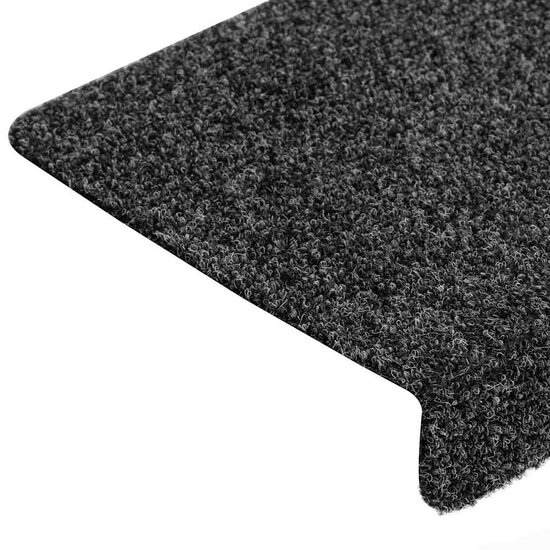 Trapmatten zelfklevend 30 st 65x21x4 cm grijs