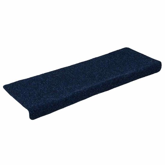 Trapmatten zelfklevend 30 st 65x21x4 cm marineblauw