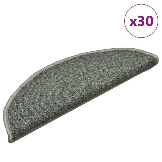 Trapmatten 30 st 56x17x3 cm donkergroen