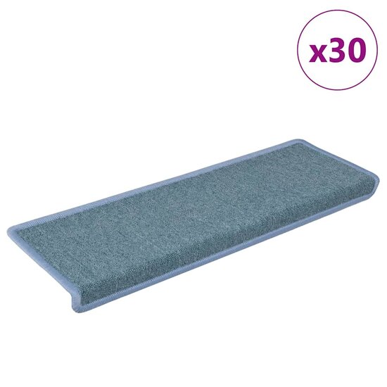Trapmatten 30 st 65x21x4 cm blauw