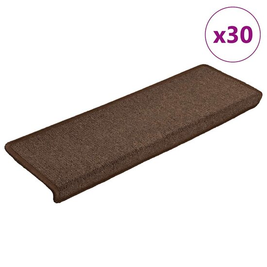 Trapmatten 30 st 65x21x4 cm bruin