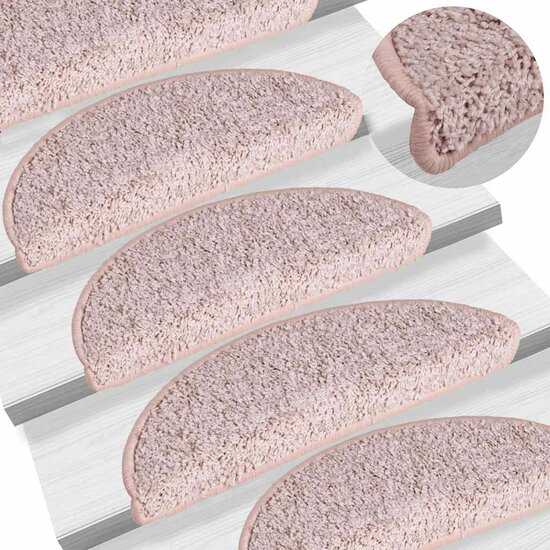Trapmatten 30 st 56x17x3 cm lichtroze