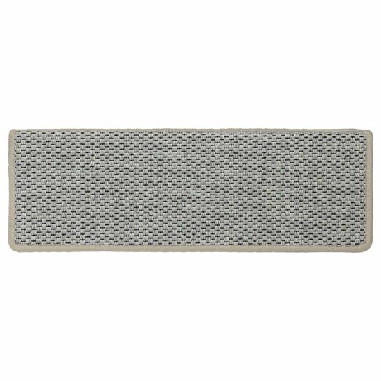 Trapmatten zelfklevend Sisal-Look 30 st 65x21x4 cm groen