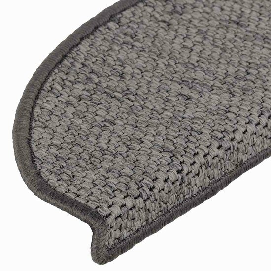 Trapmatten zelfklevend Sisal-Look 30 st 65x21x4 cm bruin beige