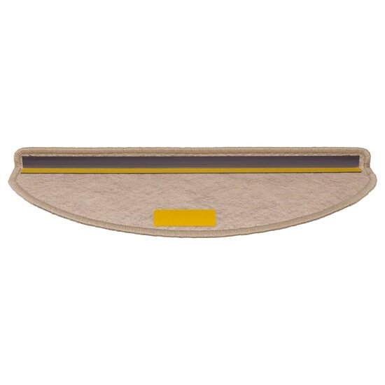 Trapmatten zelfklevend Sisal-Look 30 st 65x21x4 cm zand