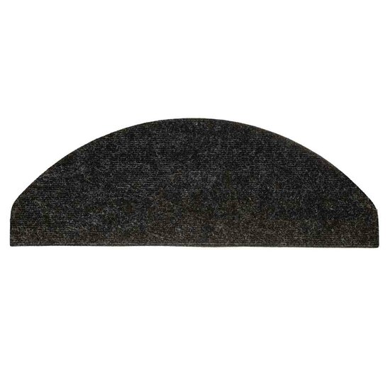 Trapmatten zelfklevend 30 st 65x22,5x3,5 cm antraciet