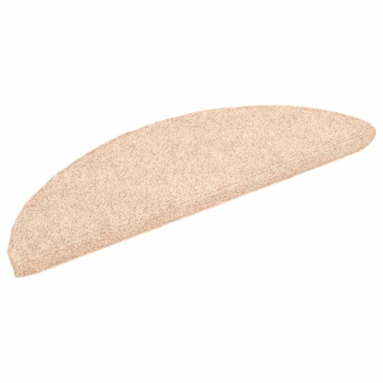 Trapmatten zelfklevend 20 st 56x17x3 cm cr&egrave;mekleurig
