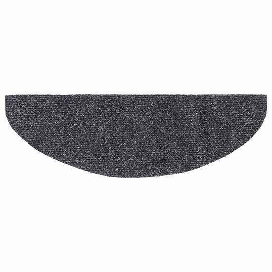 Trapmatten zelfklevend 20 st 65x21x4 cm donkergrijs