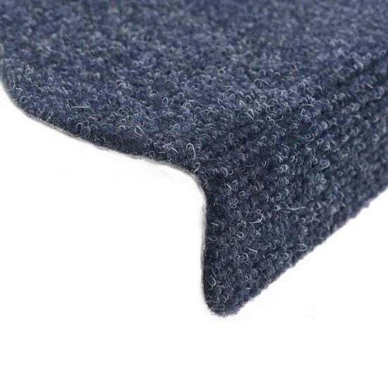 Trapmatten zelfklevend 30 st 56x17x3 cm blauw