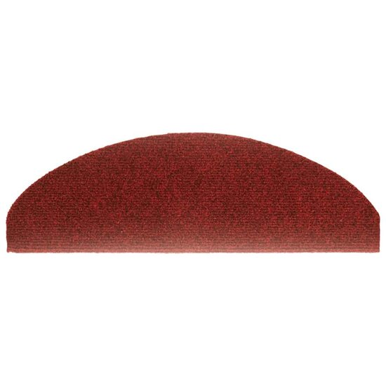 Trapmatten zelfklevend 30 st 65x21x4 cm rood